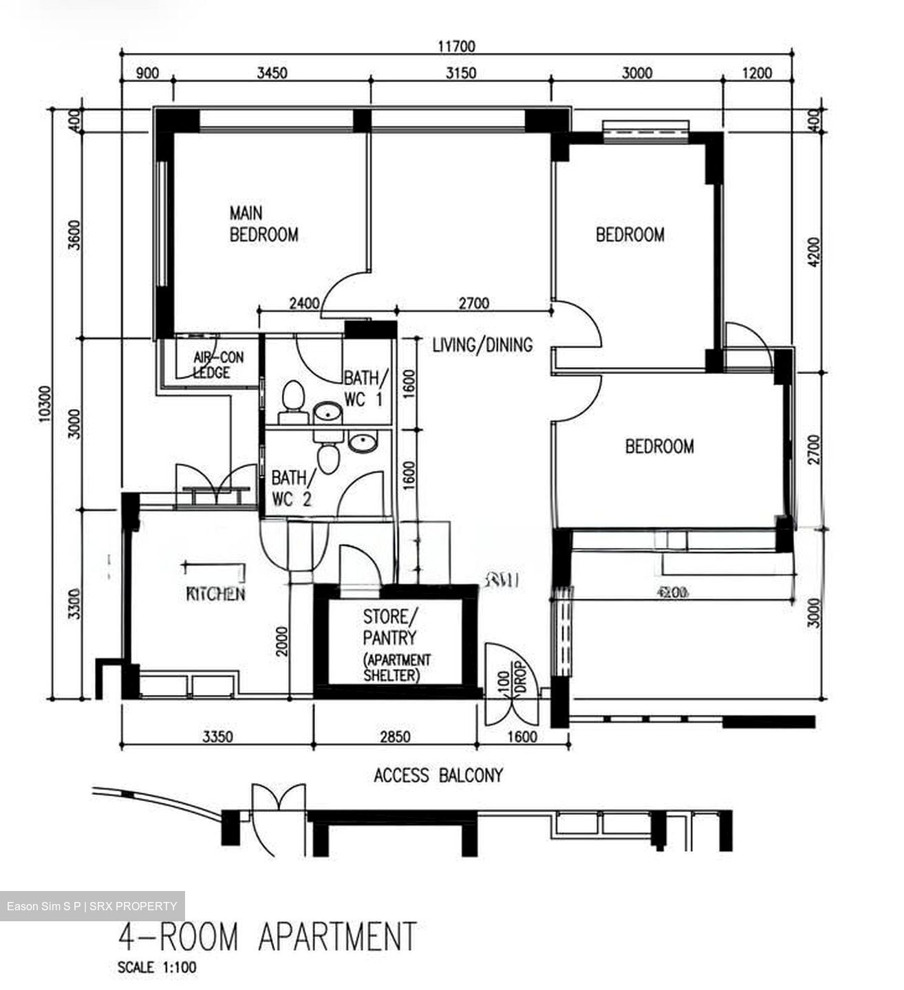 Blk 669 Woodlands Ring Road (Woodlands), HDB 4 Rooms #570006221
